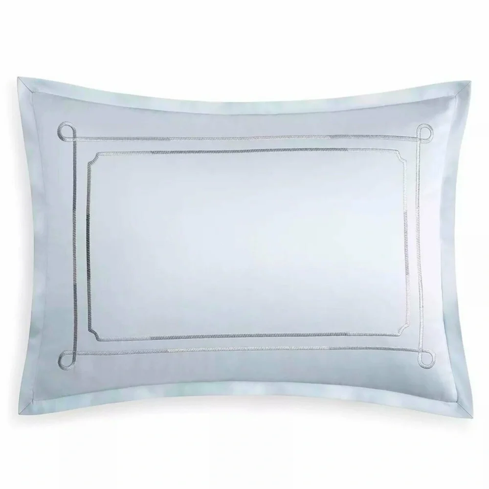 NIB [ 2 Standard ] Sham for Hudson Park Embroidered‎ Tile